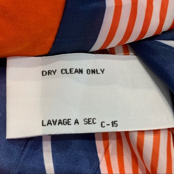 Anthropology TULLE Orange Hooded Lined Jacket - Picture 6 of 10